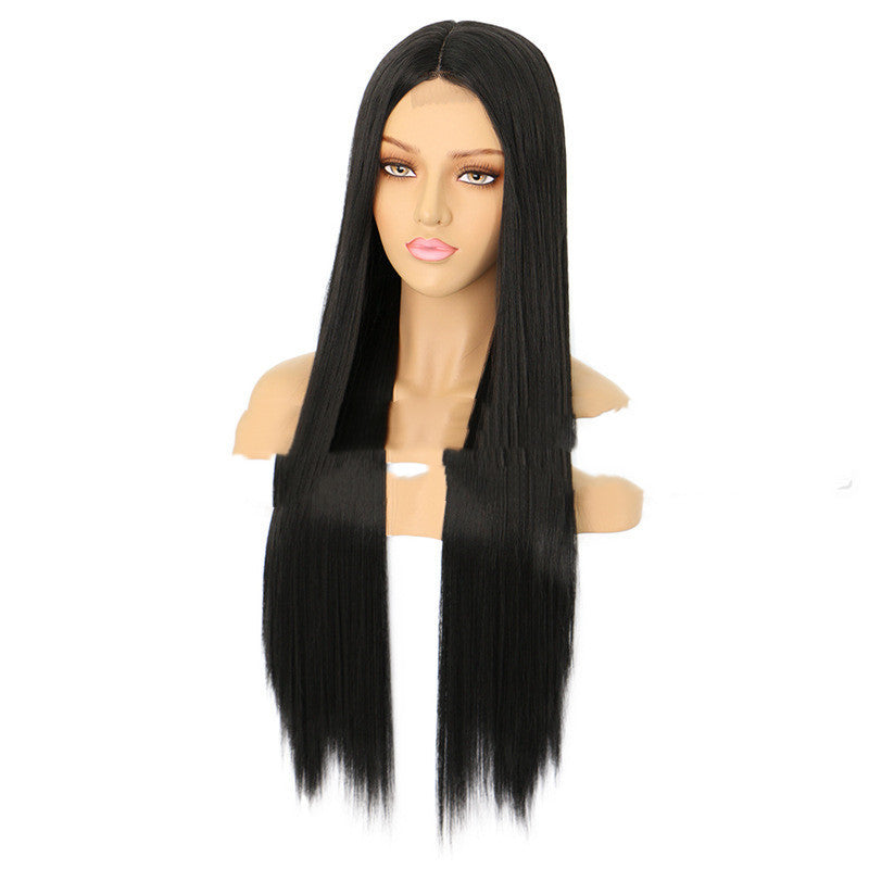 Pre-Lace Wig for Women – Handcrafted, High-Temperature Fiber