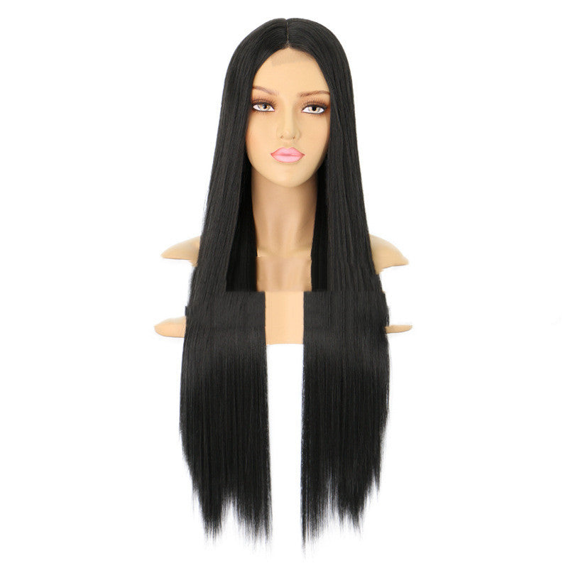 Pre-Lace Wig for Women – Handcrafted, High-Temperature Fiber