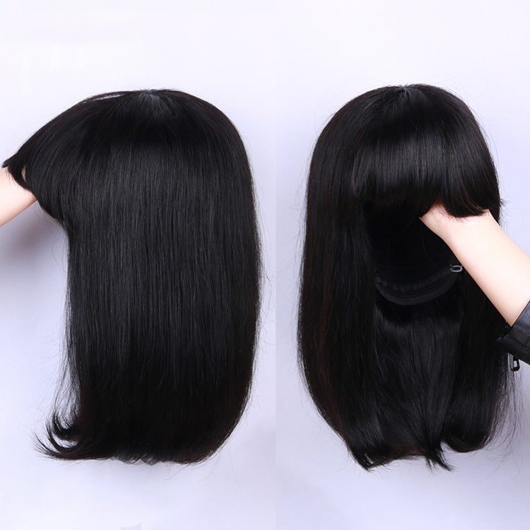 Ultimate 10 inch Full Wig: Premium Real Hair for Every Style!