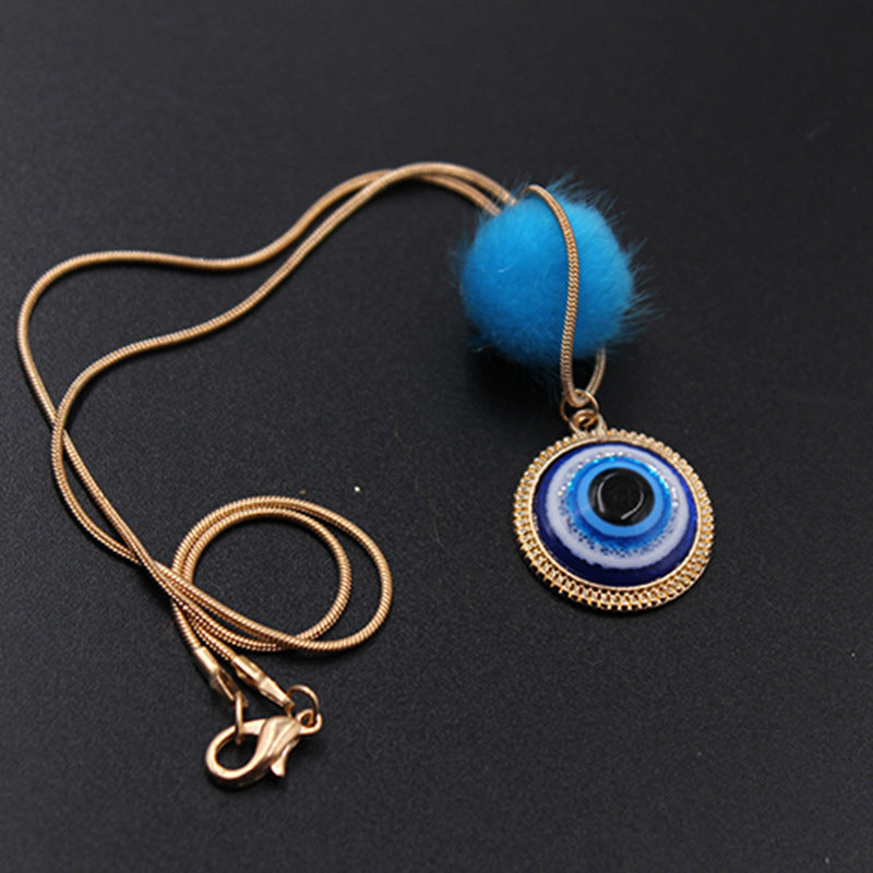 √ Enchanting Blue Eye Pendant Necklace – Ward Off Negativity & Elevate Style