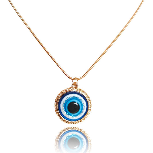 √ Enchanting Blue Eye Pendant Necklace – Ward Off Negativity & Elevate Style