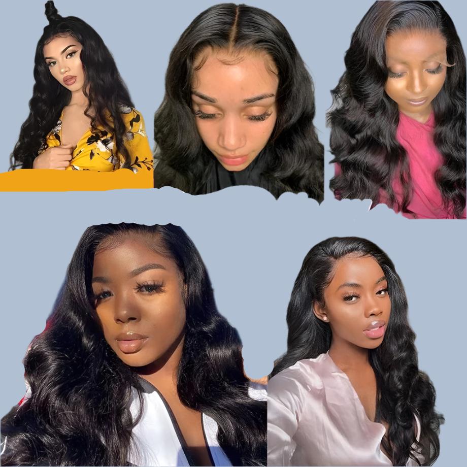 Luxurious Long Black Wavy Lace Front Wig – Voluminous & Natural Look